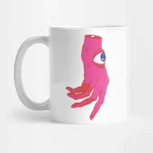 Running hand Mug